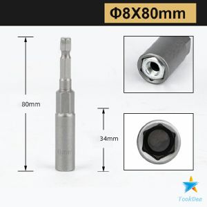 TookDee ลูกบล็อกหัวแม่เหล็ก บล็อกยิงหลังคา ใช้กับสว่าน 8/10/12/14 Drill sleeve