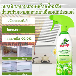 น้ำยาทำความสะอาดอเนกประสงค์สำหรับตู้เย็น ไมโครเวฟ หม้อหุงข้าว ขจัดคราบได้อย่างมีประสิทธิภาพ สูตรจากพืชธรรมชาติ กลิ่นมะพร้าวเขียว น้ำยาทำความสะอาดเครื่องใช้ในครัว