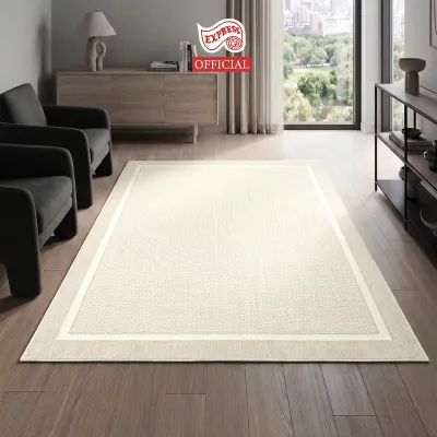 พรมปูพื้นรุ่น Fenix ไซส์ L 160x230cm หนา 4 mm. พร้อมส่ง พรมห้องนอน พรมห้องนั่งเล่น สไตล์มินิมอล