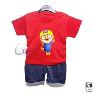 BOBOBAM BAJU BAYI LAKI LAKI SETELAN ANAK COWO LUCU STELAN COWOK 6 BULAN- 3 TAHUN KEREN TRENDY KEKINIAN KARAKTER P0R0R0