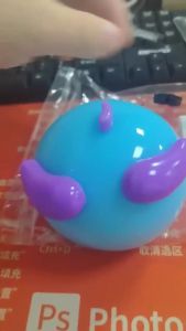 Cute DIY Face‑Changing Dog Squeeze Toy Stress Relief Fidget Toys Soft Moldable Slow Rising for Adult Stress Relief 捏捏乐