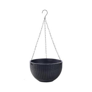 Rattan Styles Hanging Planter Flower Pot Hanging Basket For Indoor Outdoor Home Garden Balcony Decoration