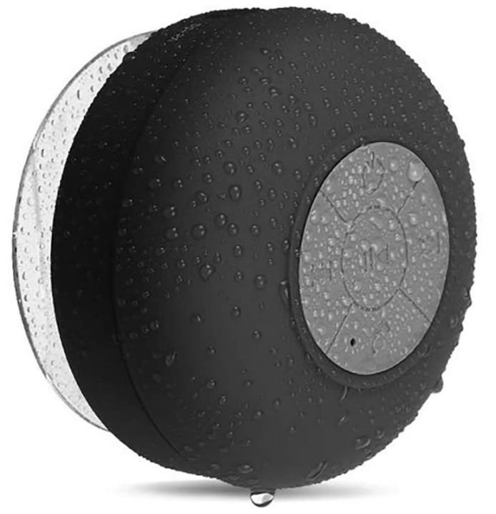 Water Resistant Shower Speaker,Mini Bluetooth Portable Speakers with ...