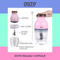 Goto Capsule Blender Food Chopper Kapsul Penggiling Daging Bumbu Buah. 