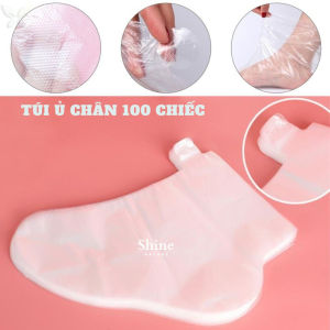 Bộ 100 Chân Nhựa Trong Suốt Dùng Một Lần Tiện Dụng
