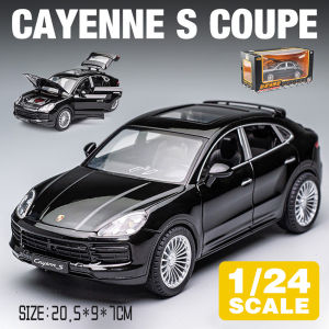 LEO 1:24 Porsche Cayenne SUV Diecast Model Car Alloy Cars Toys Collection Gift For Kids Boy Girl
