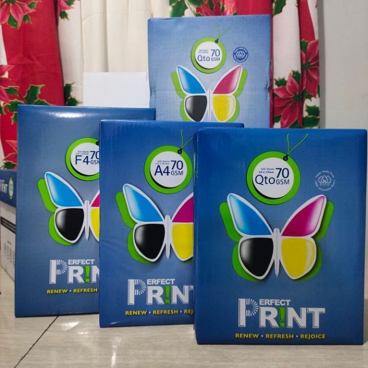 PERFECT PRINT SHORT / LONG / A4 1 REAM BOND PAPER | Lazada PH