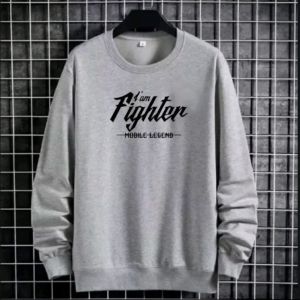Diskon Spesial Sweater Keren Crewneck Elegan Kaos Pria Trendy Sweatshirt Kasual Sweter Baju Fighter