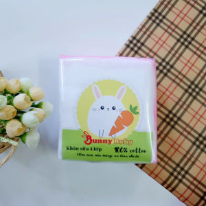 Bunnybaby - Khăn sữa cotton Nhật 4 lớp loại 1