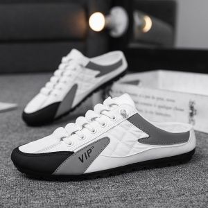 48h sau khi người đàn ông của Casual Slip-on Sneaker Non-Slip đế cao su vải lưới thoáng khí đế