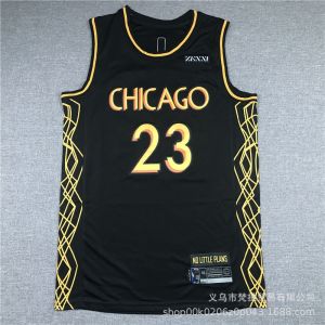 Bulls Basketball Jersey 23 No. BULLS DEROZAN#11 LAVINE#8 ROSE#1 Embroidered Jersey