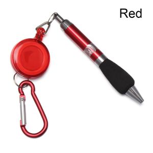 RBRY School Office Supplies Mountaineering Buckle Stationery Pull Rope Retractable Writing Tools Ballpoint Pen Easy Pull Buckle Pen Neutral Pen