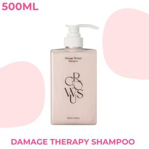 (GROWUS) Damage Therapy Shampoo 500ml - Pearl Infused Shampoo