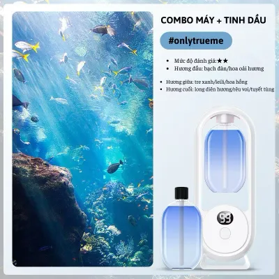 Máy xông tinh dầu loại xịn xịt phòng tự động khuếch tán tinh dầu xịt thơm dán tường có sạc pin máy tạo hương thơm