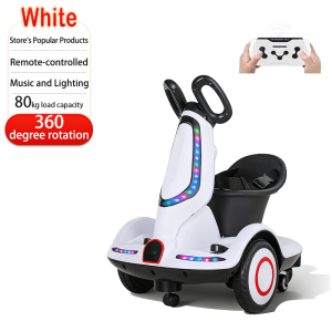 Kids electric cars With remote control With music and lights Kids toys 360 rotation Riding electric cars Electric Scooter