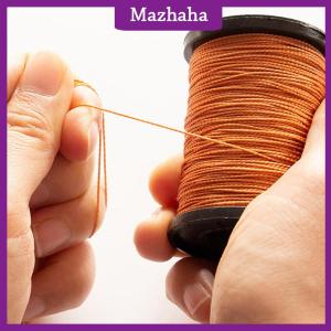 Mazhaha ด้ายตาข่ายสำหรับร้อยทำจากด้ายถักเชือกสำหรับถักรองเท้าด้ายตาข่าย