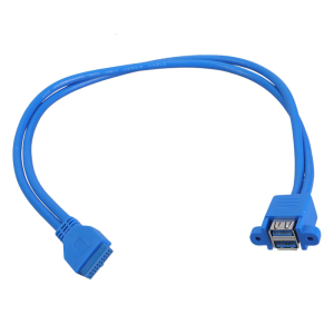USB3.0 Motherboard 20Pin Header Extension Adapter Cable USB Double Connector Female to Female Extender 20Pin USB Cable