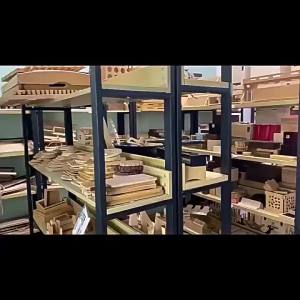 Solid Wood Funny Little Monster Tissue Desktop Napkin Storage Internet Celebrity Paper Extraction Finishing Cartoon Tissue