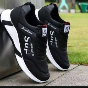 Sepatu Sneakers Peria dan Wanita murah bisa cod spatu putih spatu hitam spatu biru dongker