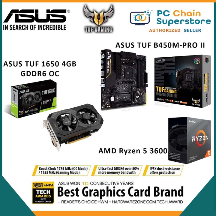 Ryzen5 3600 + 緩 TUF B450PRO GAMING + ファン