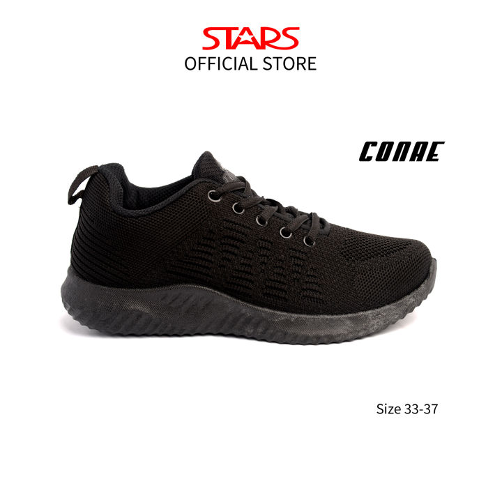 CONAE Sepatu Sneaker Anak Remaja Laki Laki Alpha Tg Hitam Lazada Indonesia