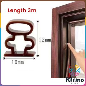 Klimo Door And Window Sound Insulation Sealing Strip Windproof Sealing Tape Length 3m