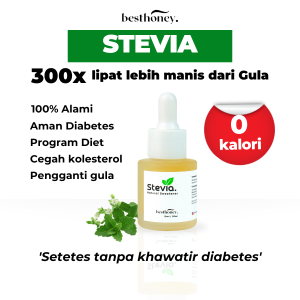 Best Honey Stevia  Pemanis Alami  Stevia Gula Cair  Stevia Tetes