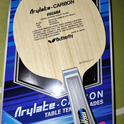 Authentic imported New product High-end Butterfly King New Mung Bean Vis Baseplate Viscaria Viscaria Table Tennis Racket 5 Wood 2 Carbon