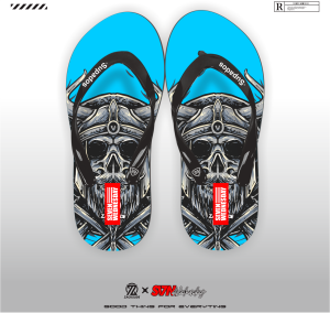 SV7N Sandal Jepit Pria Dewasa UK 36-43 Dan Anak anak UK 26-35 Sandal Distro Printing Sendal Pria 072