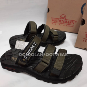 Sandal gunung pria hiking outdoor WEIDENMANN MONTANA 01 Olive Hitam & Biru no 39 - 44