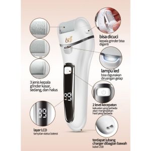 Penghalus Tumit Kaki / Penghalus Kaki Elektrik Untuk Kulit Mati Dan Kapalan /