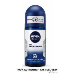 NIVEA Men Anti-Perspirant Deodorant 50mL – Silver Protect & Brightening