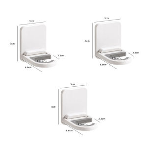 1/3 pcs Broom Mop Holder Wall Mount Self-adhesive No Trace Rack Hanger Organizer  Kitchen Bathroom  Multi-Purpose Storage Hook