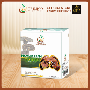 Nấm Lim Xanh Rừng Thái Lát  Trimico - Hộp 100gam 500gam - Hỗ Trợ Điều Trị Gan & Gout & Mỡ Máu - Sản Phẩm Chính Hãng