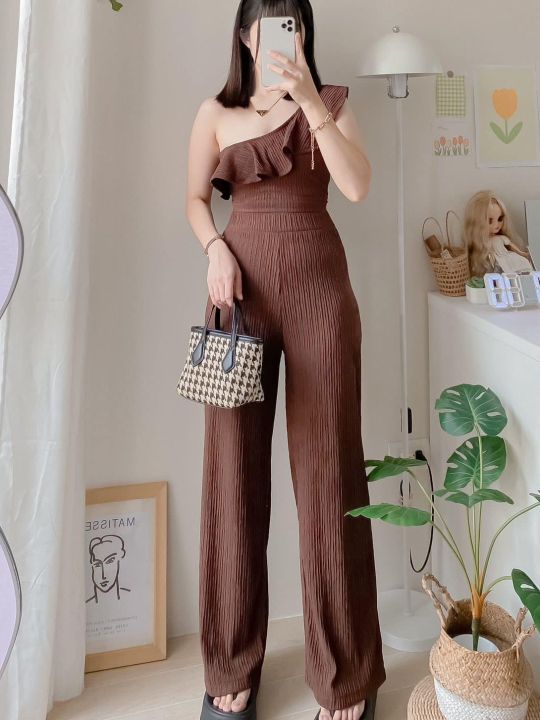 Jarose RTW Matt One Side Raffles Terno | Lazada PH