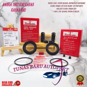 KIT KALIPER KARET REM DEPAN ISUZU PANTER 2.3 2.5CC 2300CC 2500CC 1SET UNTUK 2 RODA SEIKEN