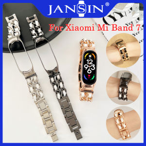 Strap For Xiaomi Mi Band 7 Wrist Metal Bracelet Stainless Steel MIband7 Smart Watch MiBand 7 Strap mi band 7 Wristbands
