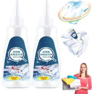 GOODOO สารทำความสะอาด น้ำยาซักผ้าเอนไซม์ที่ใช้งาน ชุดชั้นในชุดชั้นในสตรี บราสำหรับผู้หญิง น้ำยาล้างทำความสะอาดซักรีด แบบพกพาได้ กางเกงสำหรับผู้ชาย น้ำยาทำความสะอาดคราบสกปรก ห้องนอนในบ้าน