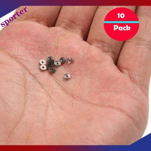 Sporter 10ชิ้นตลับลูกปืนขนาดเล็ก681ZZ 1x3x1mm ตลับลูกปืนโลหะขนาดเล็กแบบเปิด