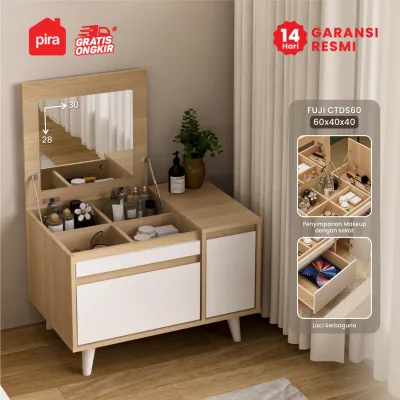 PIRA METROPOLIS OX - FUJI CTDS60 Meja Rias / Meja Samping / Meja Multifungsi