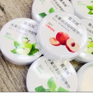Quick Nail Polish Remover Wipes Pads with Scents Fragrance Safe and Clean 32 pcs