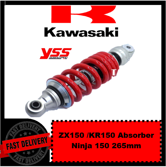 YSS Kawasaki ZX150 MONOSHOCK ZX150 KR150 Absorber Ninja 150 265mm