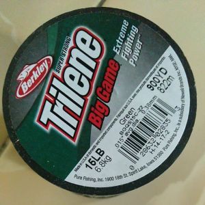 SENAR TRILENE BIG GAME 15LB BERKLEY EXTREME FIGHTING POWER SUPER STRONG MADE IN U.S.A. PALING MURAH BARANG ORIGINAL