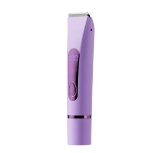 MYTHIS Dual Head Electric Shaver Wet Dry Use 2 in 1 Bikini Trimmer with LCD Hair Remover Face Body