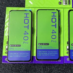 andtwo Hot40 Pro 6GB+256GB Android Smartphone Dual SIM Large Screen 4000mAh Unlocked Phone Black White