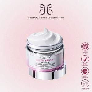 [NEW] SKINTIFIC Glow Bright Lazy CC Cream Hydrating Primer Lightweight Cushion Foundation Makeup Day Moisturizer