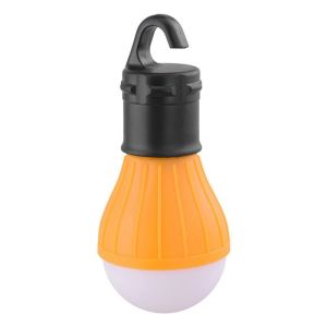 CREATIVE PAVILION Waterproof Outdoor Camping Lantern LED Portable Mini Camping Light Durable ABS Hanging Tent Lamp Light Bulb Hiking