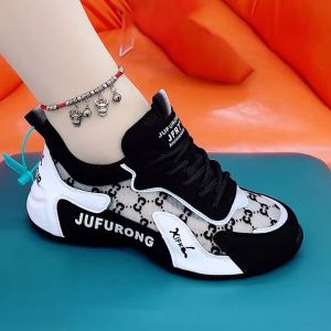 Giày thể thao nữ da thật mới giá khuyến mãi thoáng khí đế mềm thời trang đa năng giày bố mùa xuân hè