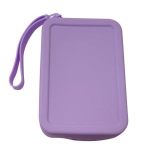 Travel Makeup Bag Silicone Cosmetic Organizer Waterproof Toiletry Case for Women with Easy Grip Handle for Women