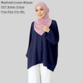 Mini Kaftan Baju Kelwar Ironless Fit S to 3XL / Free Size Blouse Kaftan / Italian Crepe. 